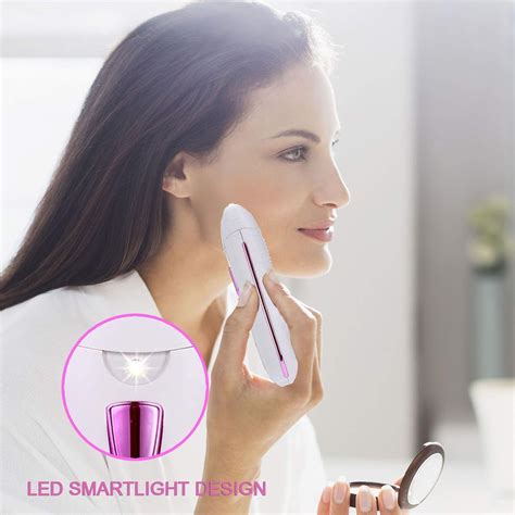 Epilateur Electrique Femme Pilateur Facial Sans Fil Rechargeable