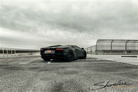 This Matte Black Aventador Roadster is Ready To Go On a Poster | Carscoops