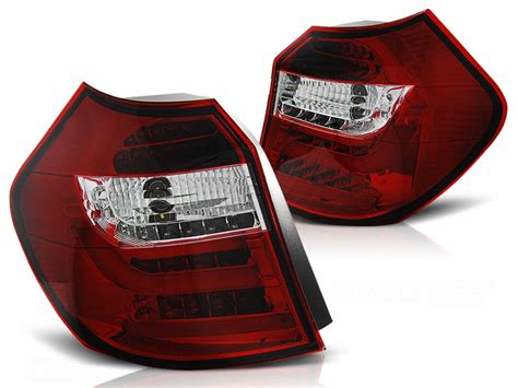 Led Bar Tail Lights Red Whie Fits Bmw E E Lci In