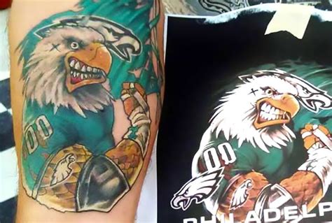 Philadelphia Eagles Tattoo Idea