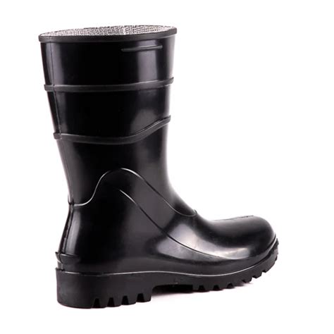 Bota De Pvc Bracol Acqua Flex Bpc Cano Curto Preta Bpc Pt