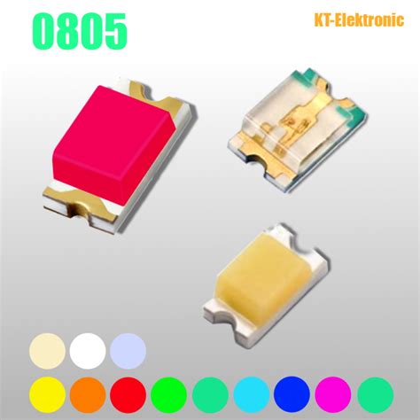 St Ck Smd Led Bauform Verschiedene Farben