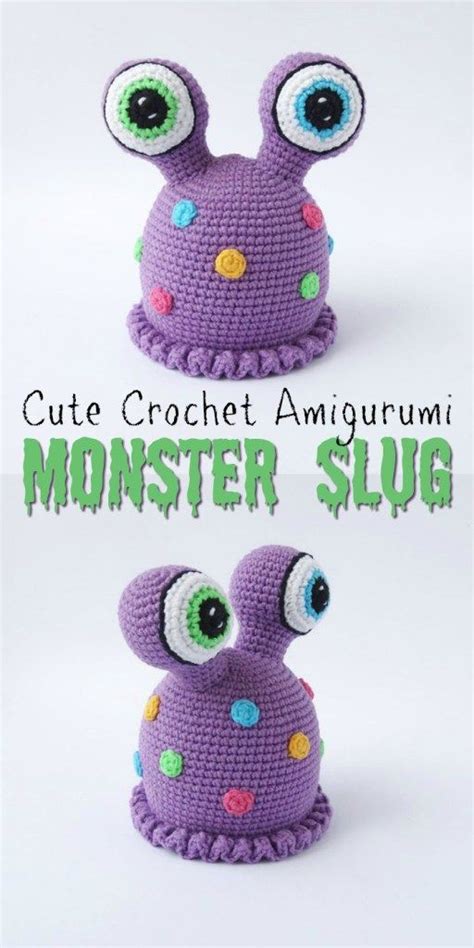 Monster Amigurumi Monstros De Croch Hex Gono De Croch Bichinhos