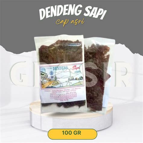 Jual Daging Sapi Kering Lauk Pauk Dendeng Sapi Cap Sapi Asri Gr