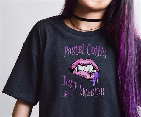 Pastel Goth Shirt Alt Dark Gothic T Shirt For Grunge Alternative