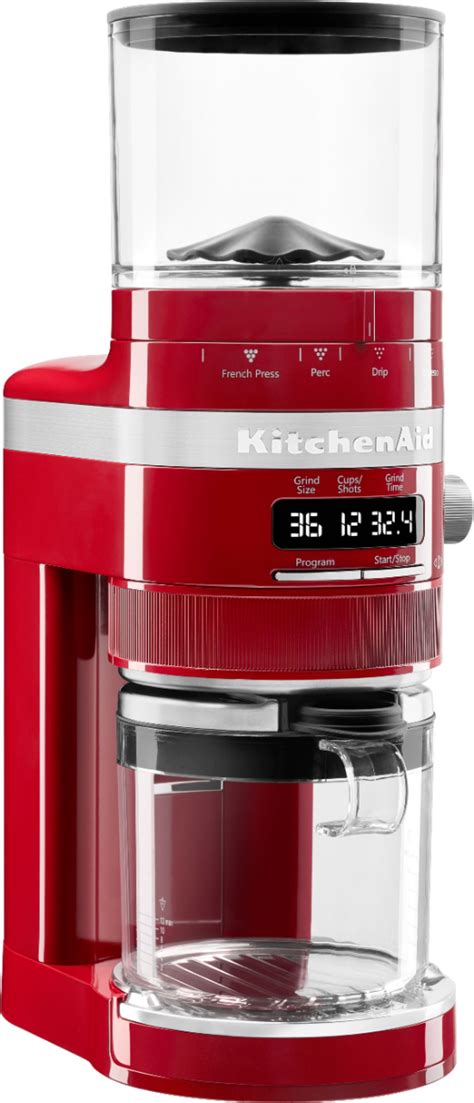 Best Buy Kitchenaid Burr Coffee Grinder Empire Red Kcg8433er