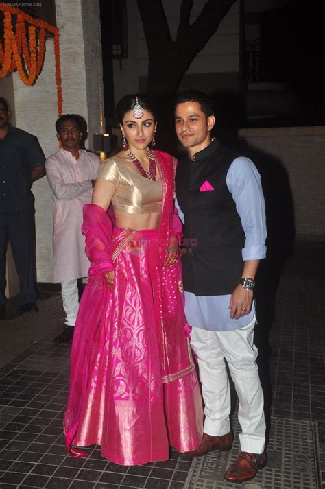 Soha Ali Khan And Kunal Khemus Wedding Reception In Mumbai On 25th Jan