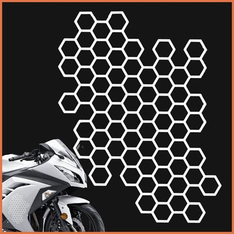 Headlight Protection Film Auto Honeycomb Tail Light Stickers Universal