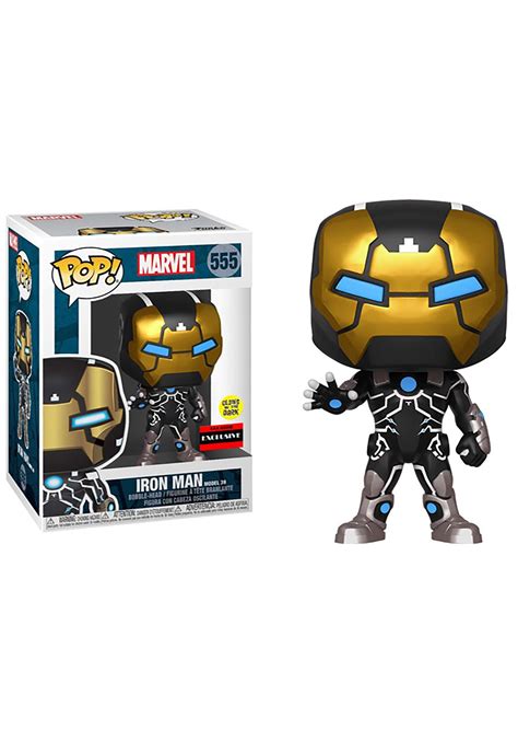 Iron Man Model 39 Glow In The Dark Funko Pop Vinyl Figure Exclusive