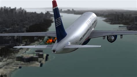 Cactus Flight 1549 Accident Reconstruction (US Airways Animation)