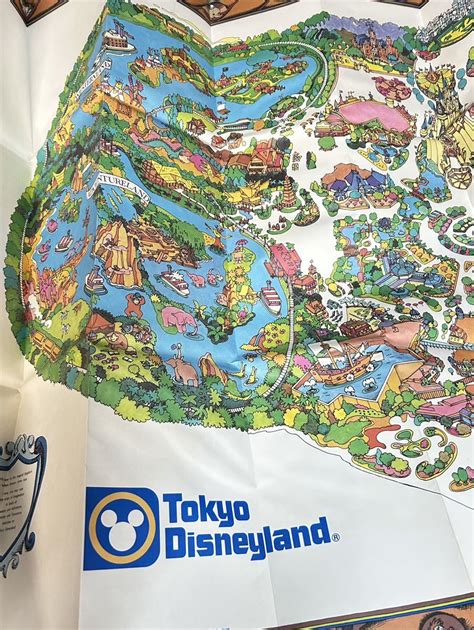 お142 当時物 東京ディズニーランド ガイドマップ Tokyo Disneyland 地図 1983ディズニー｜売買されたオークション