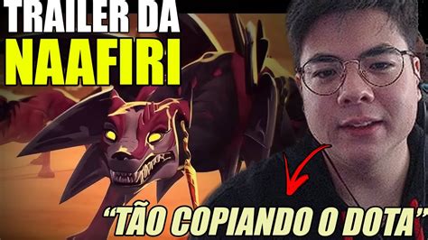 Esa Reagindo Ao Trailer Da Nova Campe Naafiri Youtube