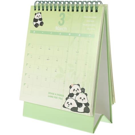 Kalendarze Miesi Czne Na Rok Mini Biurko Daily Panda Cena