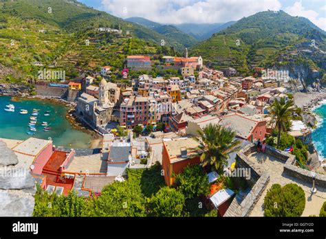 Aerial Of Vernazza Hi Res Stock Photography And Images Alamy