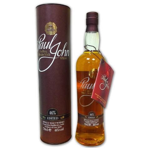 Paul John Indian Single Malt Whisky Edited 70cl 46