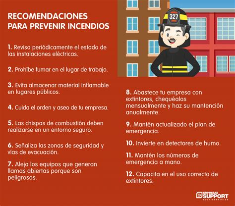 Consejos Para Evitar Un Incendio Empresas Support