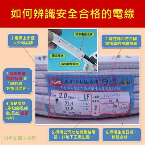 台灣最大電纜公司切售太平洋 2 0mm X 2C 白扁線 電線VVF 600V聚氯乙烯絕緣及披覆電纜 電源線 電力線 蝦皮購物