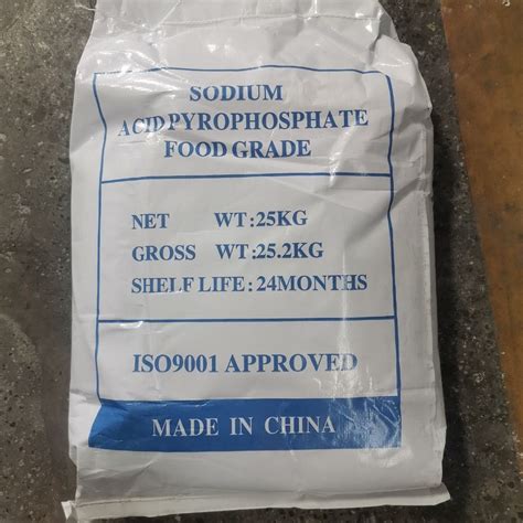 Sapp Food Grade Additive E Sodium Acid Pyrophosphate Sapp China