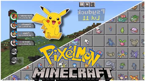 C Ch C I Mod Pixelmon M I V Gi Ng Pc Nh T Cho Minecraft Pe Youtube