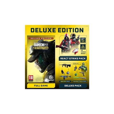 Tom Clancy S Rainbow Six Extraction Deluxe Edition Ps4 Elkjøp Elkjøp