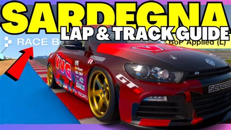 GT7 Daily Race B Lap Track Guide Sardegna Road B YouTube