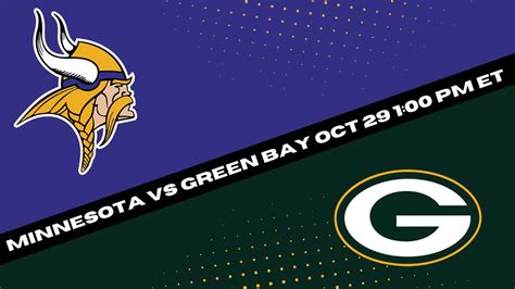 Green Bay Packers Vs Minnesota Vikings Prediction And Picks NFL Picks