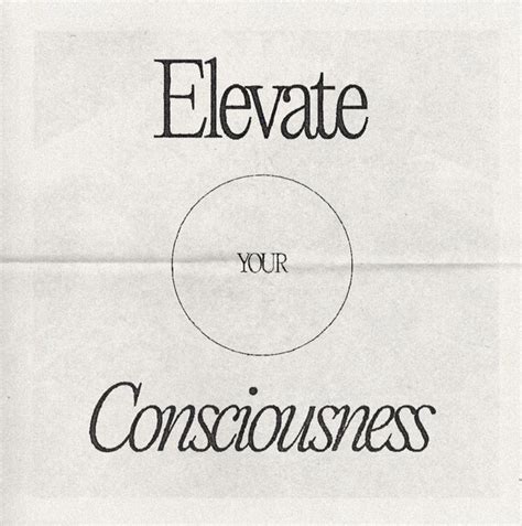 Noa Studio Elevate Your Consciousness Spiritual Words Quote