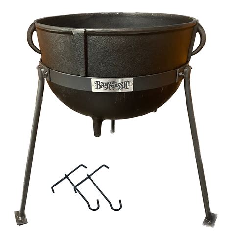 Jambalaya Kettles W Stands Cast Iron Cookware Bayou Classic®