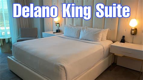 Delano Las Vegas King Suite Youtube