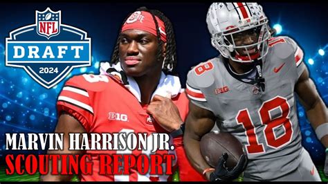 Marvin Harrison Jr Draft Profile I 2024 Nfl Draft Scouting Report