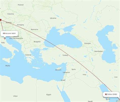 All Flight Routes From Dubai To Ancona Dxb To Aoi Flight Routes