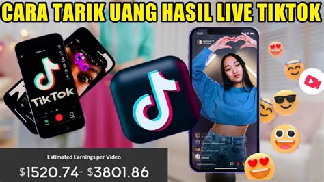 CARA TARIK PENGHASILAN TIKTOK KE DANA YouTube