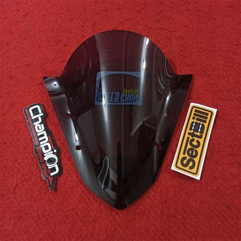 Jual Windshield Windscreen Visor Sectbill Carbon Smoke Series V Yamaha