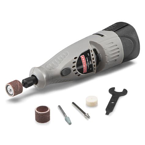 Craftsman 61078 4.8-volt Cordless Rotary Tool with 5-Accessories ...