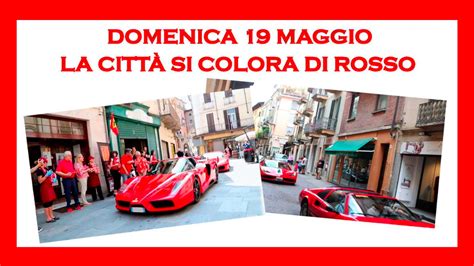 La Città si colora di rosso con la Scuderia Ferrari Club Casale