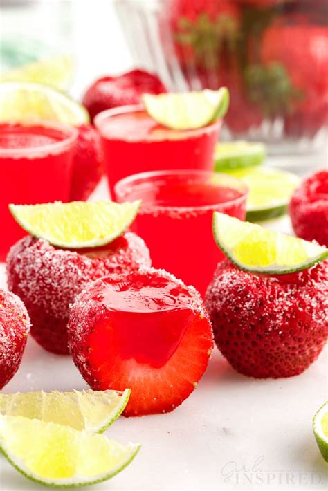 Strawberry Daiquiri Jello Shots Girl Inspired