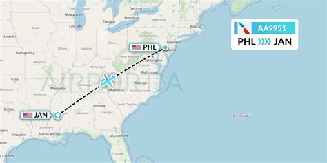 Aa9951 Flight Status American Airlines Philadelphia To Jackson Aal9951