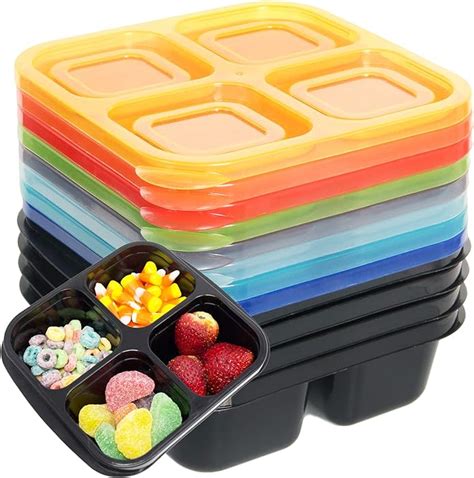 The Best 4 Compartment Food Storage Containers Home Gadgets