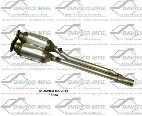 Davico Manufacturing 18386 Direct Fit Catalytic Converter