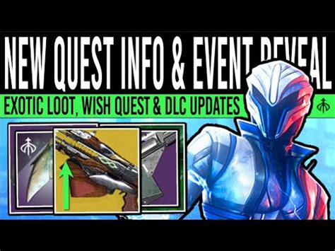 Xhoundishx Destiny New Content Reveals Quest Loot Exotic Drops