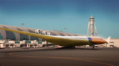 Futuristic Concept Plane For 2050 Wordlesstech Aircraft Airport