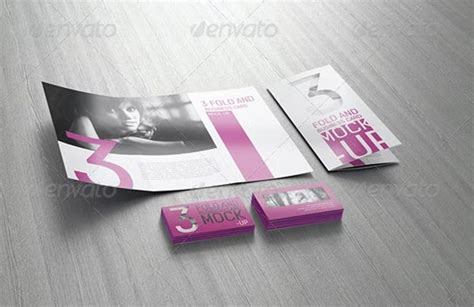 Folded Business Card Mockups Download For Psd Mockups