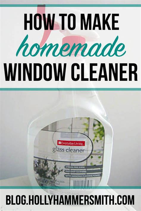 Homemade Window Cleaner Instead Of Buying Window Cleaner Full Of