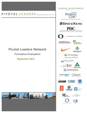 Fillable Online Scholarsbank Uoregon Pivotal Leaders Network