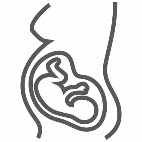 Child Maternity Mother Obstetrics Pregnancy Pregnant Icon