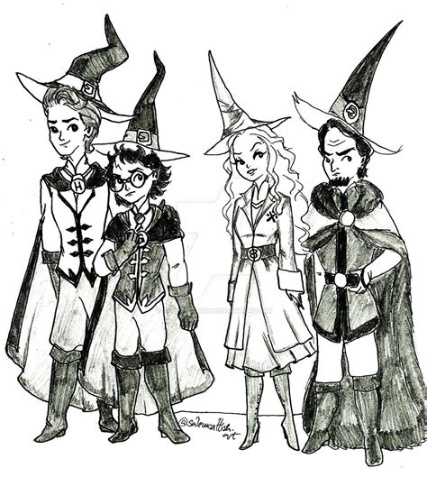 Triwizard Champions By Salemcattish On Deviantart