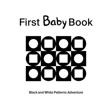 First Baby Book: Black and White Patterns Adventure - Mascot Books Mascot Books