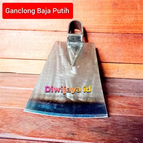 Ganclong Cangkul Ganco Tanah Baja Putih Pacul Sawah Besar Jumbo Dan