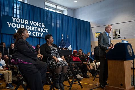 Mayor De Blasio Kicks Off The 2019 Community And Citywide Education