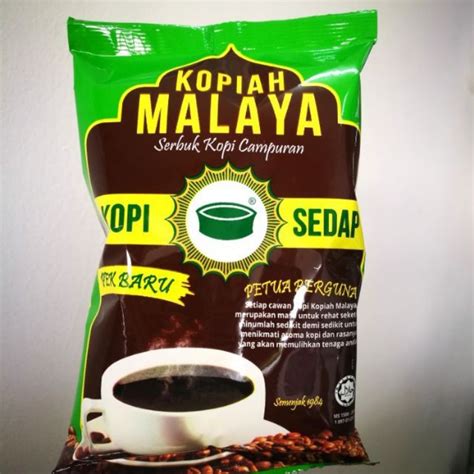 Coffee Mixture Serbuk Kopi Campuran Cap Kopiah Malaya Halus Kasar